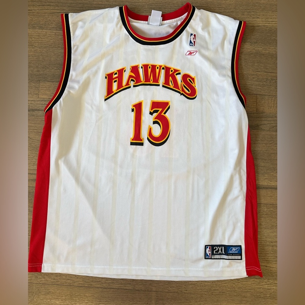 Vintage Reebok Atlanta Hawks Glenn Robinson Basketball Jersey-Size 2XL
